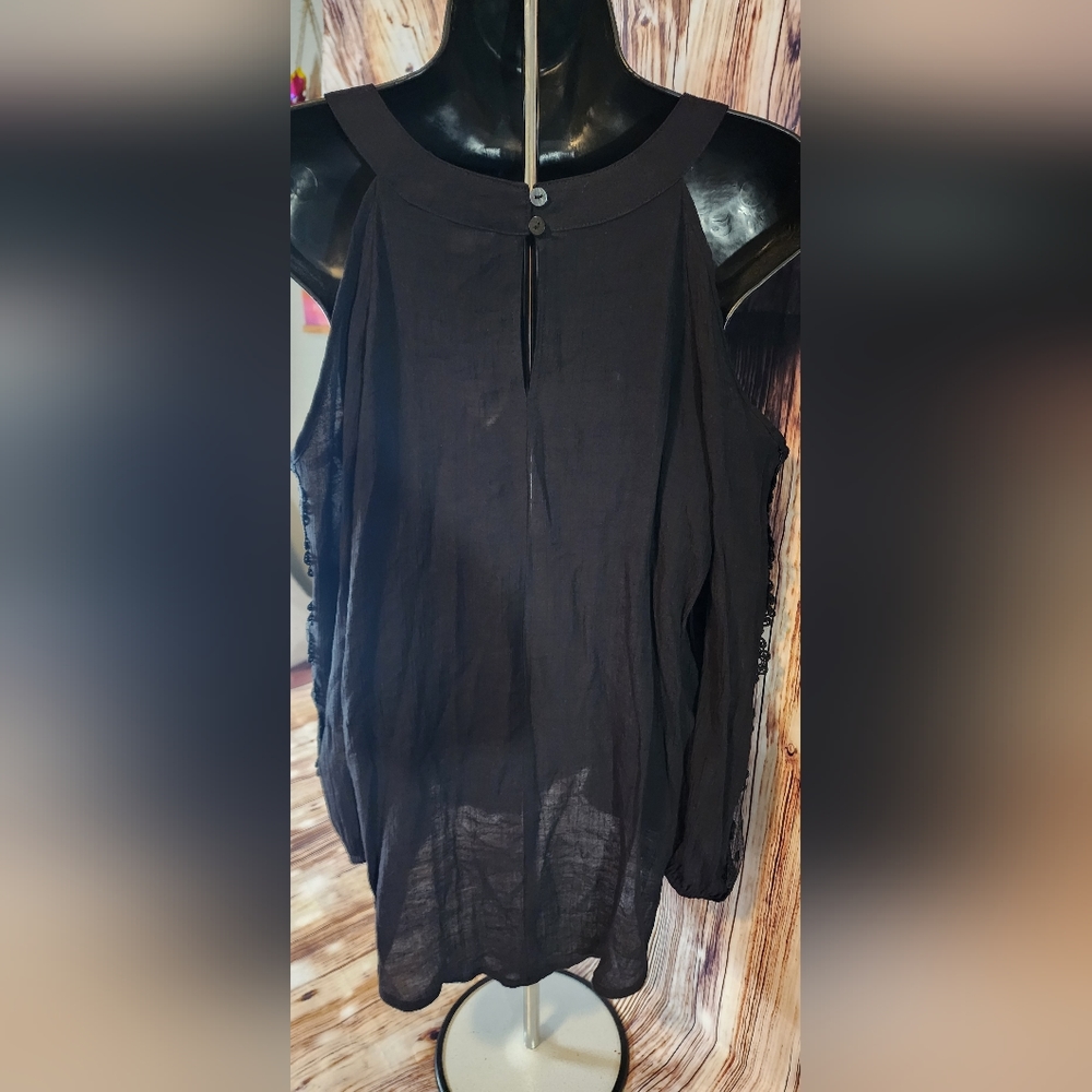 Cato open shoulder long sleeve top - Picture 5 of 5